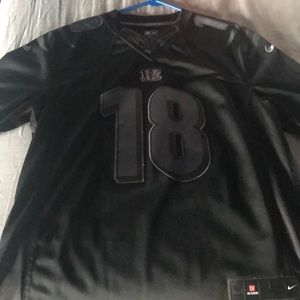 AJ Green Blackout Bengals Jersey